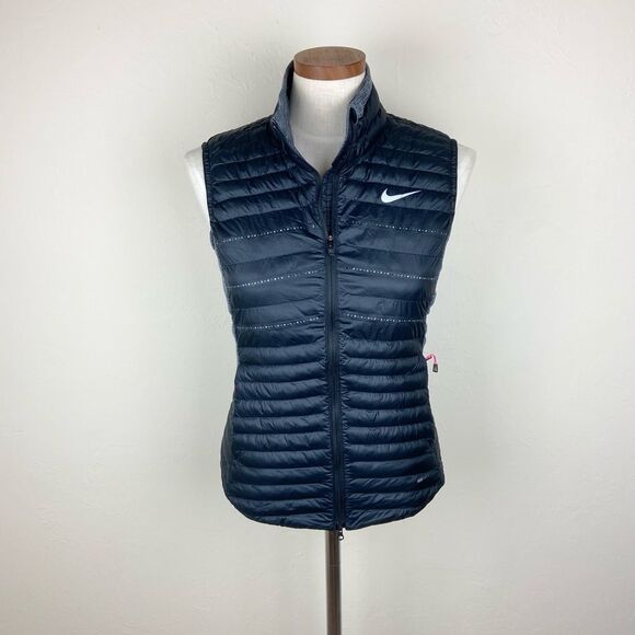 Nike Golf Tech Fleece Aeroloft Vest - Black - Picture 1 of 6